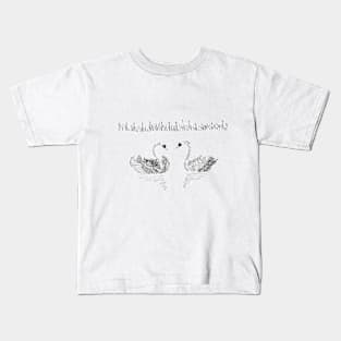 Two Swans Kids T-Shirt